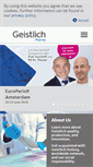 Mobile Screenshot of geistlich-pharma.com